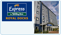 The Holiday Inn Express Docklands is located within a short walk of Canning Town tube station and the Royal Docks in Londons East End. With rooms available from 25 GBP per night this is good value.